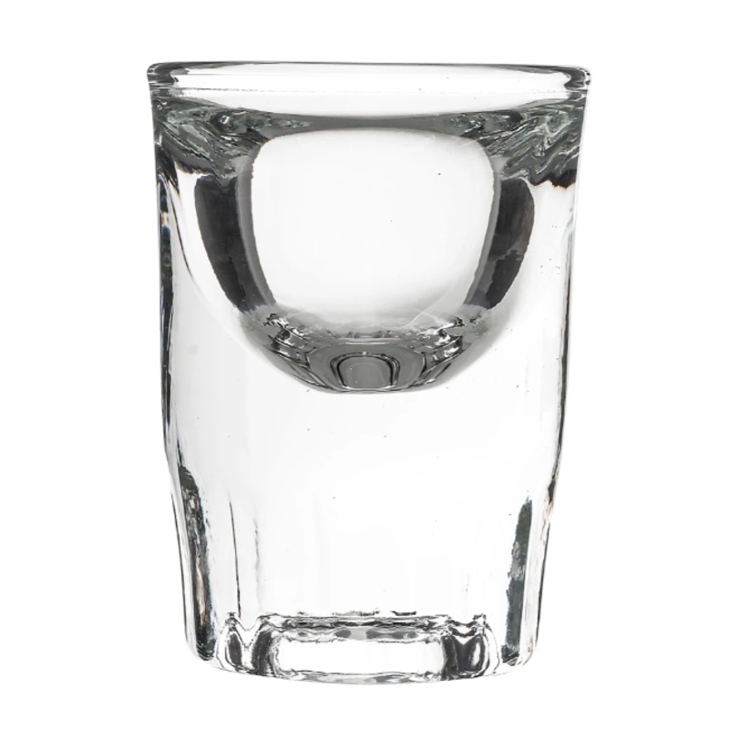 Libbey 5135 1 1/4 oz Fluted Whiskey Shot Glass