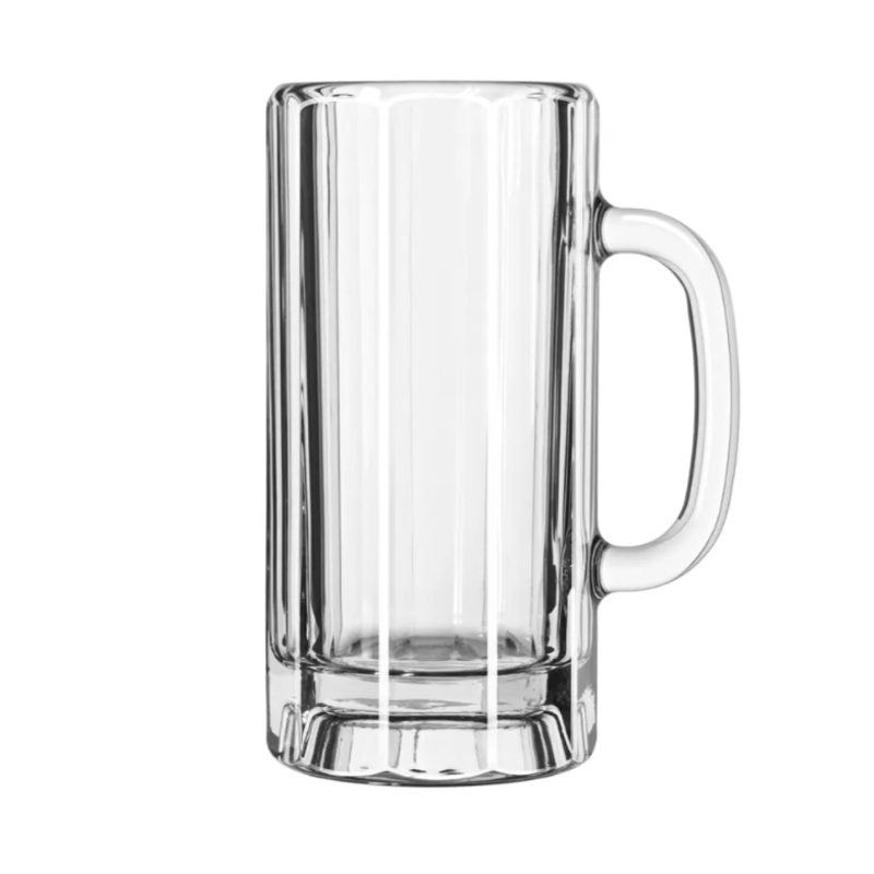 Libbey 5327 22 oz Glass Paneled Mug