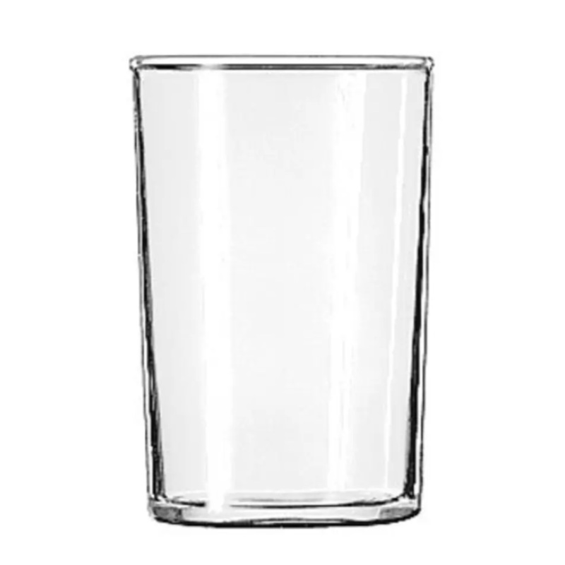 Libbey 58 Straight Sided Seltzer Glass w/ Safedge Rim Guarantee, 6 oz