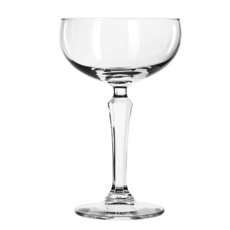 Libbey 601602 8 1/4 oz Speakeasy Cocktail Glass - Safedge Rim, Coupe