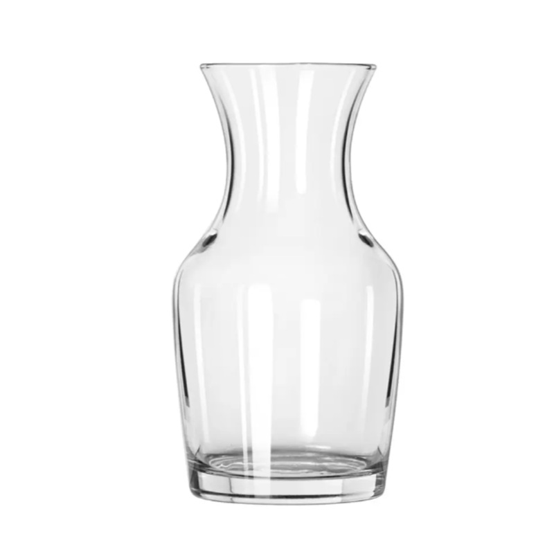 Libbey 735 6 1/2 oz Glass Wine Decanter - Safedge Rim Guarantee