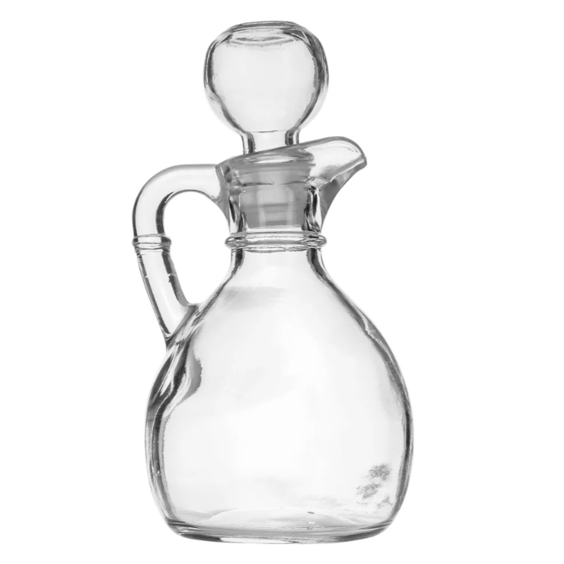 Libbey 75305 6 oz Cruet w/ Stopper - Glass, Clear