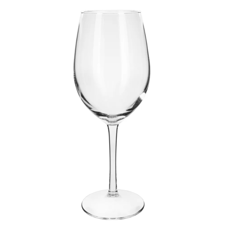 Libbey 7553 17 oz Safedge Vina Wine Glass - Rim Guarantee, Clear