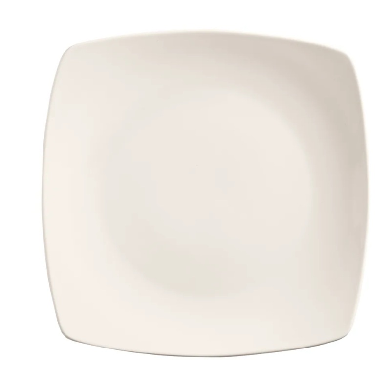 Libbey 840-465S 8 3/4" Porcelana Porcelain Dinner Plate - Bright White