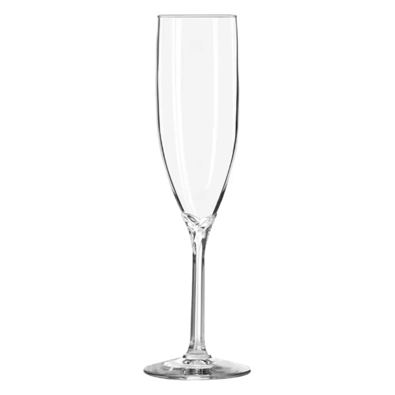 Libbey 8995 6 oz Domaine Flute Glass - Safedge Rim Guarantee