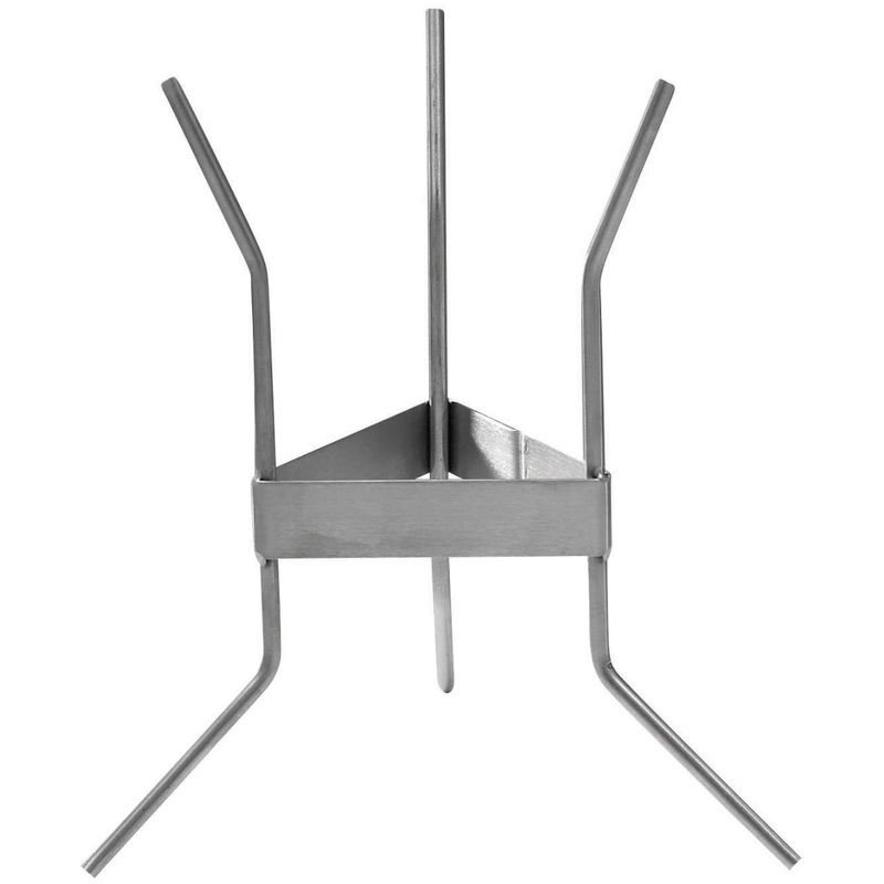 Winco SF-7R Stainless Steel Funnel Rack / Stand for SF-7 Confectionery Funnel - 24/Case