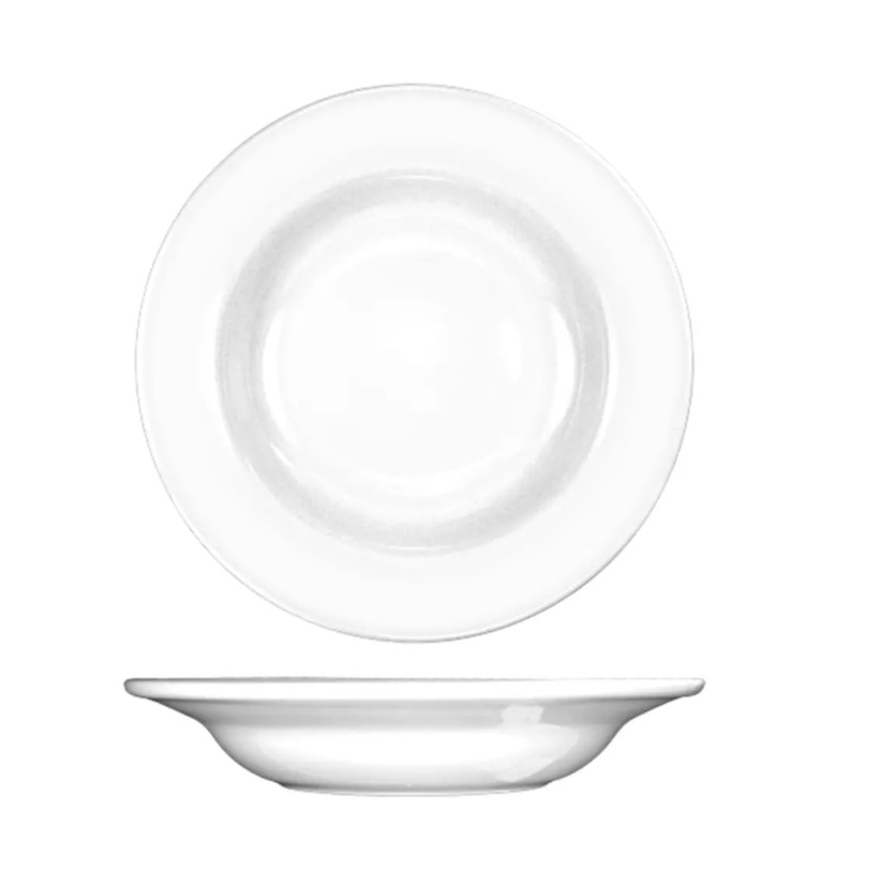 International Tableware DO-3 10 oz Dover Soup Bowl - Porcelain, European White