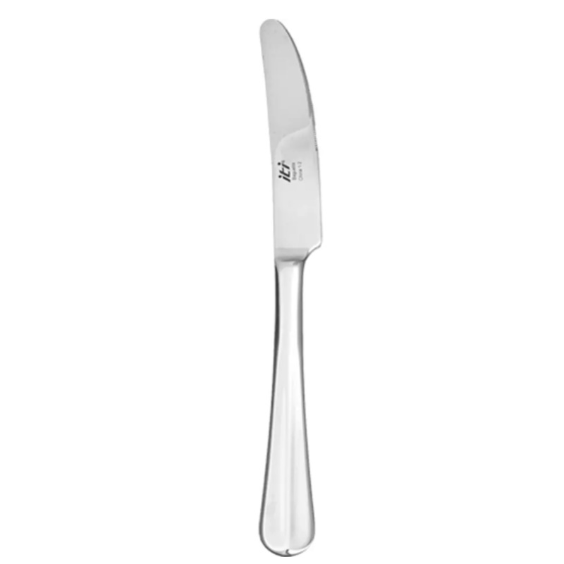 International Tableware DU-331 8 1/2" Dinner Knife with 18/8 Stainless Grade, Dunmore Pattern