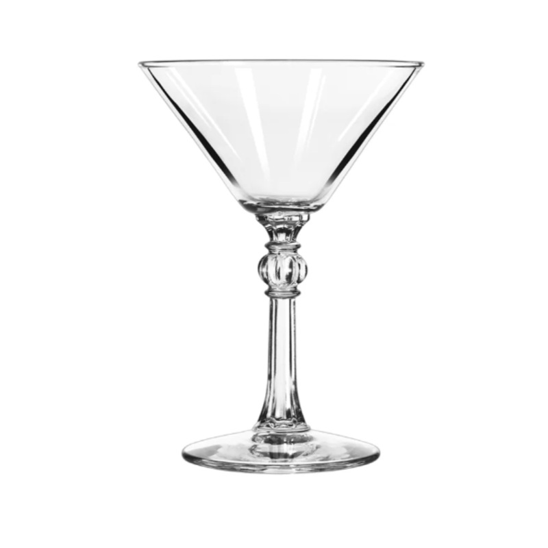 Libbey 8876 6 1/2 oz Retro Traditional Martini Cocktail Glass