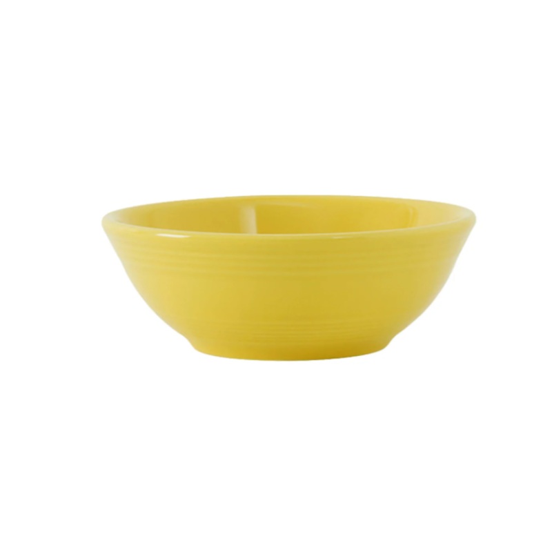 Tuxton CSB-1303 13 oz Concentrix Nappie - Ceramic, Saffron - 2ea/Case
