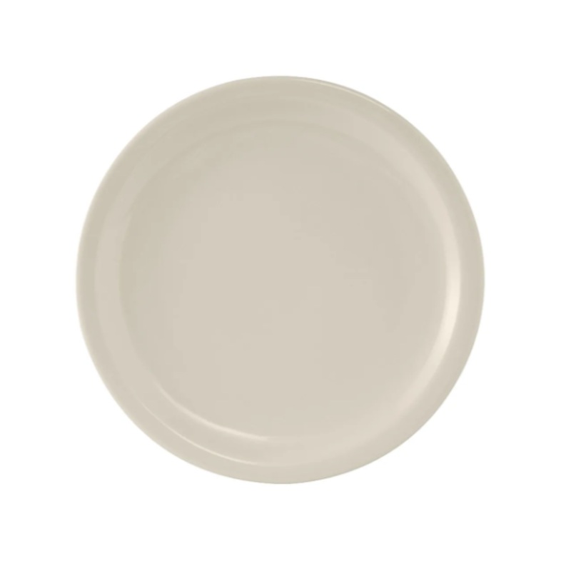 Tuxton TNR-016 10 1/2" Round Nevada Plate - Ceramic, American White