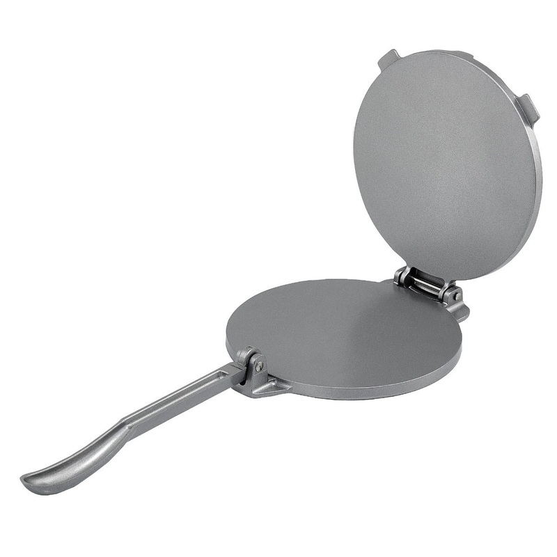 Winco TPC-8A Non-Stick Aluminum Manual Tortilla Press 8" dia. - 12/Case