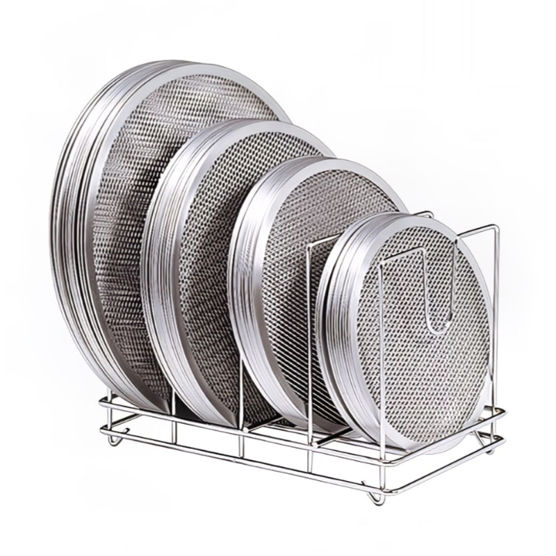 American Metalcraft 18040 Pizza Screen Rack w/ 96 Screen Capacity, Chrome/Steel - 2ea/Case