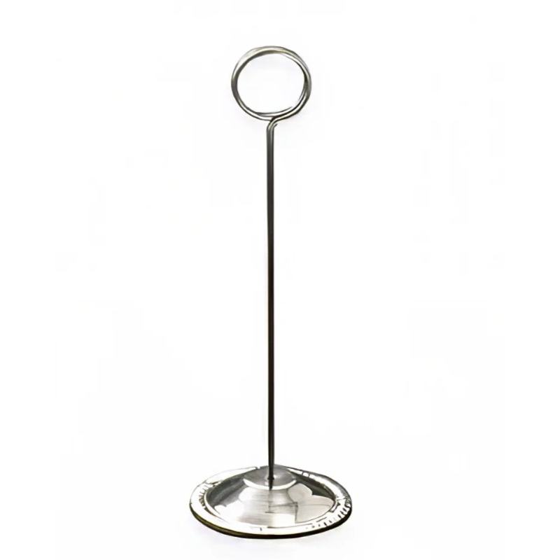 American Metalcraft CH10 10" Number Card Holder - Stainless