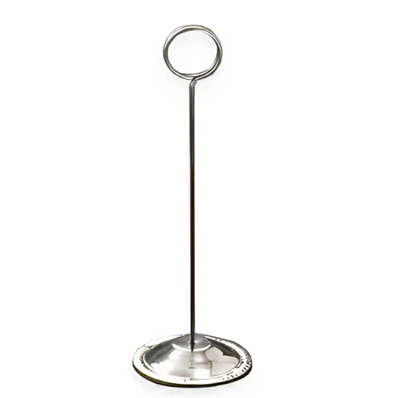 American Metalcraft CH8 8" Number Card Holder - Stainless - 144ea/Case