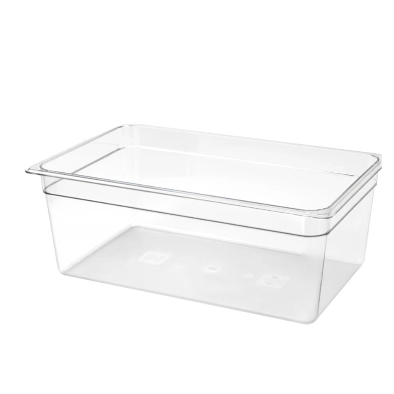 American Metalcraft IBT200 Full Size Insert for Beverage Tubs - Polycarbonate, Black