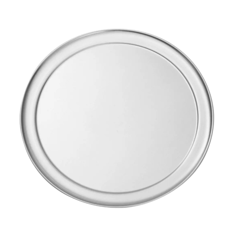 American Metalcraft TP10 10" Wide Rim Pizza Pan, Solid, Aluminum