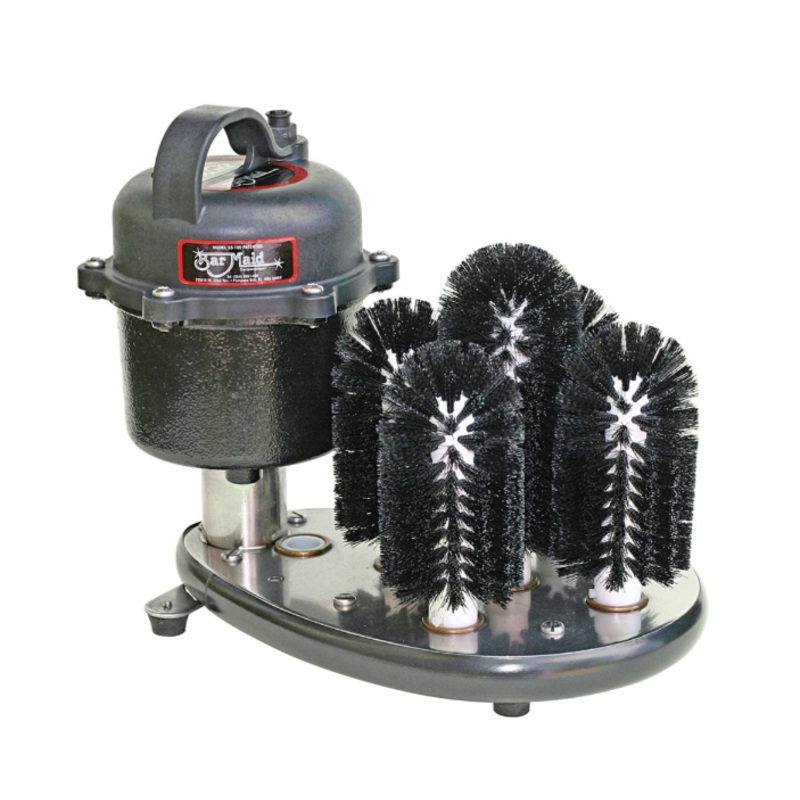 Bar Maid SS-100 Submersible Glass Washer - 5 Brush