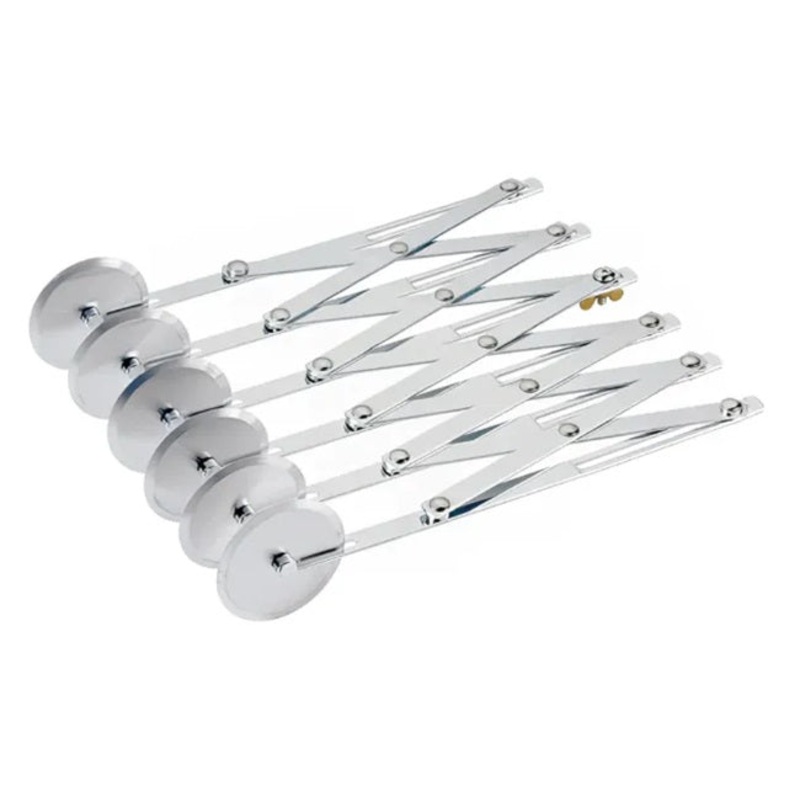 Browne 2226 Stainless Steel Multi-Wheel Pastry / Dough Cutter with (6) 2-1/8"D Wheels