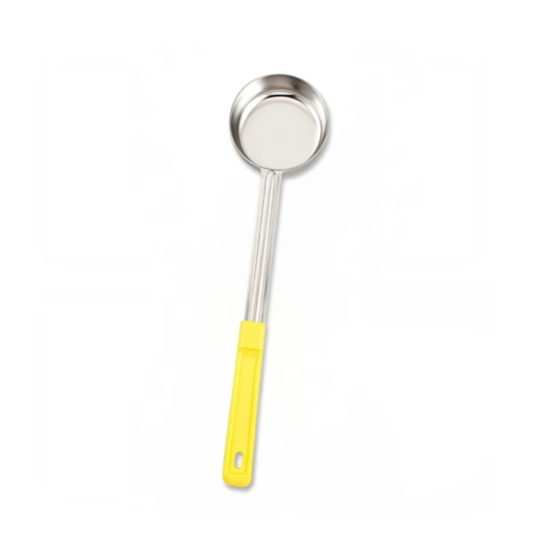 Browne 5757450 5 oz Food Portioner, 10 3/4 in, Grooved Yellow Plastic Handle