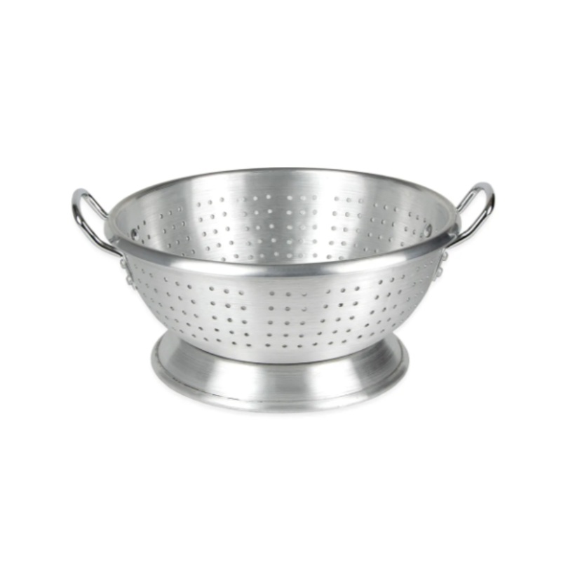 Browne 5811611 10 2/5 qt Colander w/ 15" Bowl Diameter, Aluminum