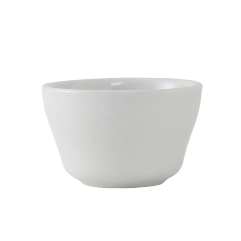 Tuxton ALB-0752 8 oz Alaska Bouillon Bowl - Ceramic, Porcelain White - 3ea/Case