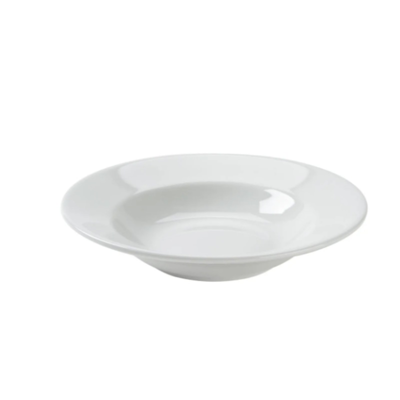Tuxton ALD-090 9 1/2 oz Alaska Soup Bowl - Ceramic, Porcelain White - 2ea/Case