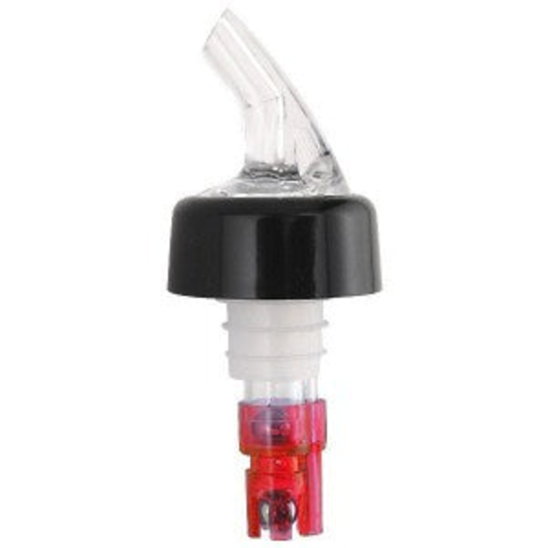 Anytime Bar Supplies 100CC Free Flow Liquor Pourer 1 oz. - Clear