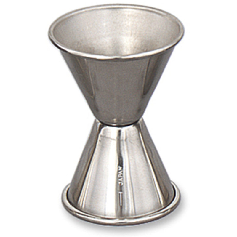 Browne 1293 Stainless Steel Double Jigger 1 oz. & 2 oz.