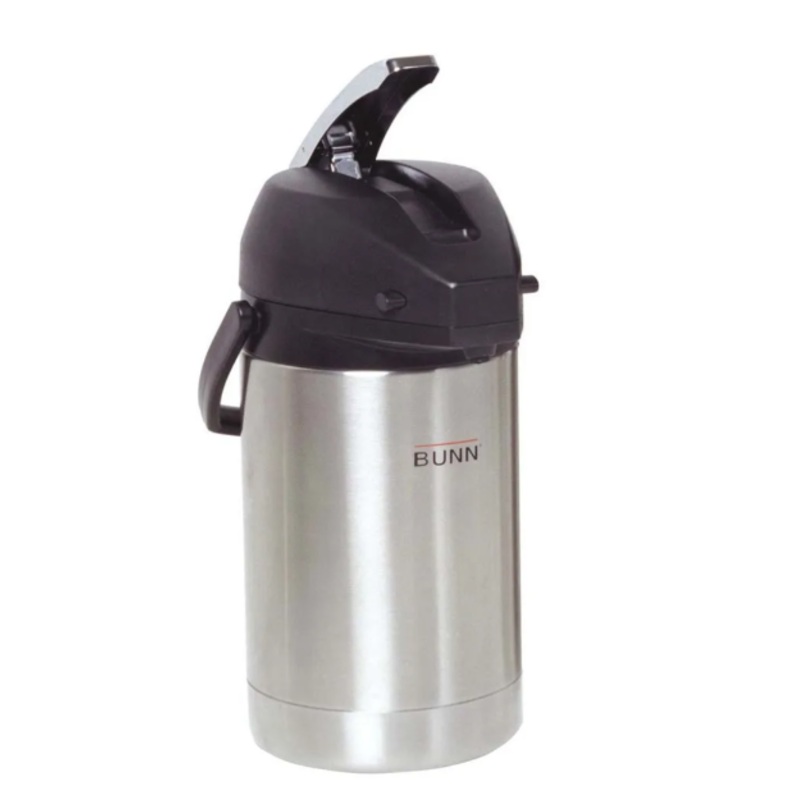 Bunn 32125.0000 2 1/2 Liter Lever Action Airpot, Stainless Steel Liner (32125.0000)