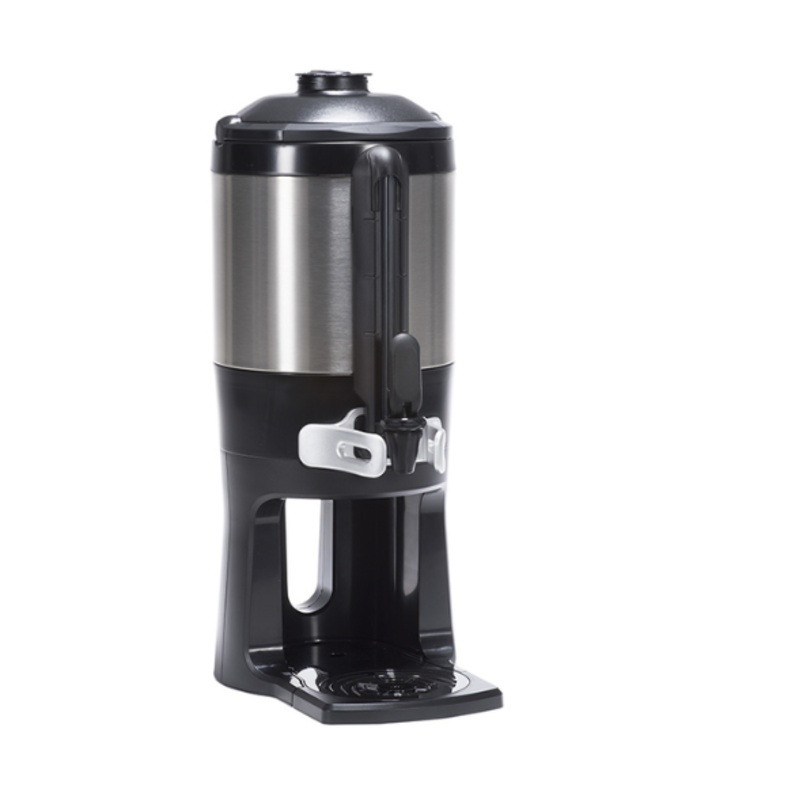 Bunn 44050.0200 1.5 Gallon Black Finish Stainless Steel Liner Aluminum Faucet Guard TF ThermoFresh Server with Mechanical Sight Gauge