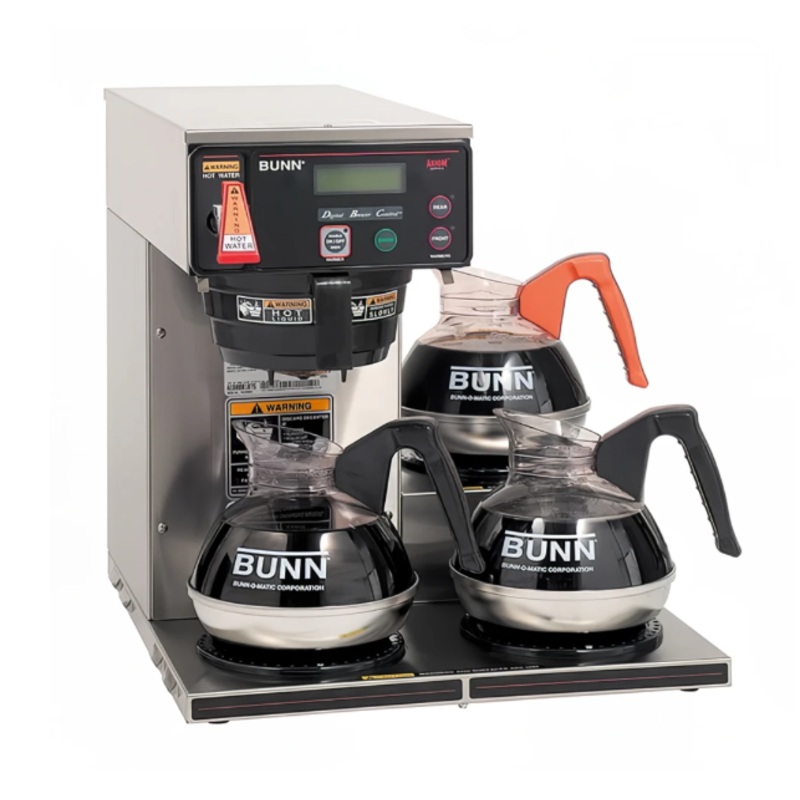 Bunn AXIOM-15-3 AXIOM Medium Volume Decanter Coffee Maker - Automatic, 4 1/5 gal/hr, 120v (38700.0002)