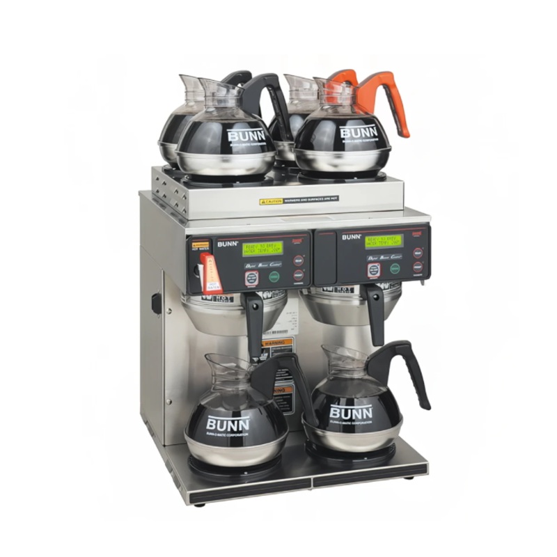 Bunn AXIOM 4/2 AXIOM High Volume Decanter Coffee Maker - Automatic, 15 gal/hr, 120v (38700.0014)