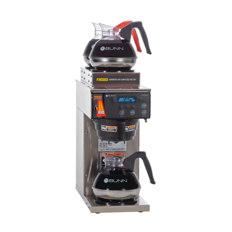 Bunn AXIOM-DV-3 AXIOM Medium Volume Decanter Coffee Maker - Automatic, 7 1/2 gal/hr, 120v (38700.0008)