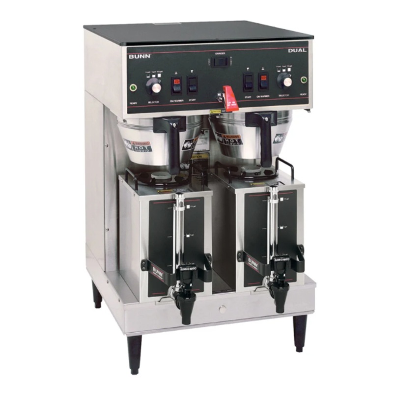 Bunn DUAL GPR Dual Satellite Coffee Brewer w/ 18 9/10 gal/hr Capacity, 120 240v (20900.0011)