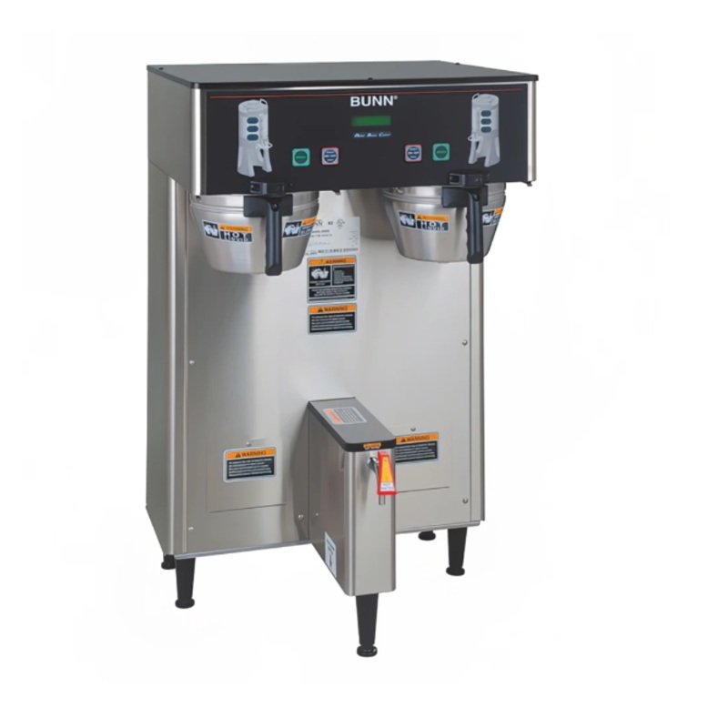 Bunn DUAL TF DBC BrewWISE Dual Satellite Digital Coffee Brewer w/ Funnel Lock, 120 240v/1ph (34600.0000)