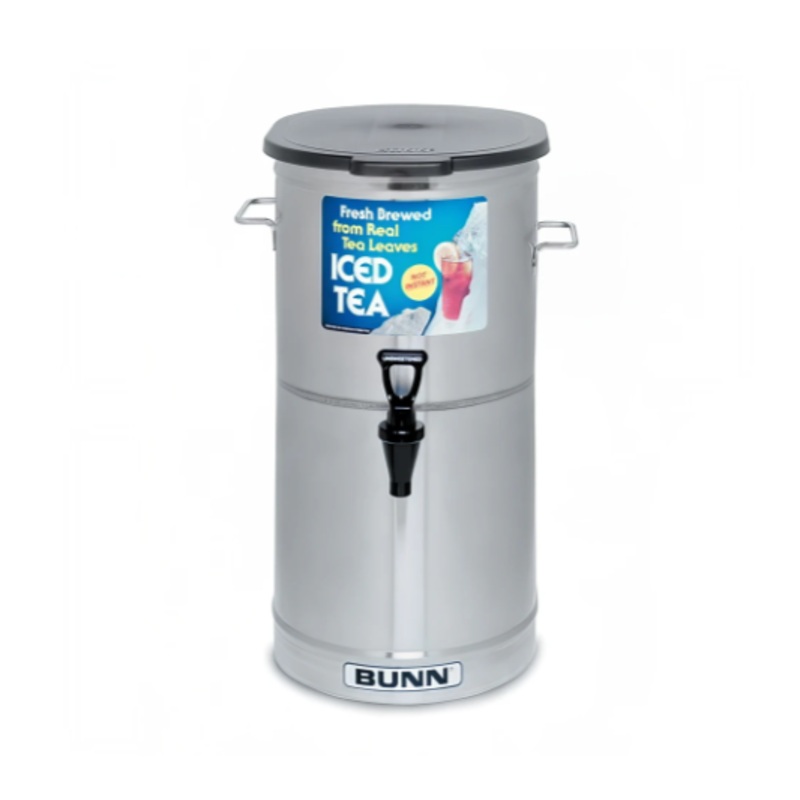 Bunn TDO-4 4 gal Oval Iced Tea Coffee Dispenser w/ Handles (34100.0000)