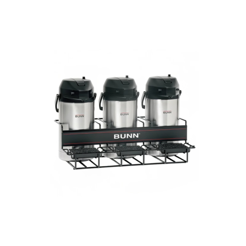 Bunn UNIV-3 APR Universal Airpot Rack, For 3 Airpots, Holds 3 Lower (35728.0002)