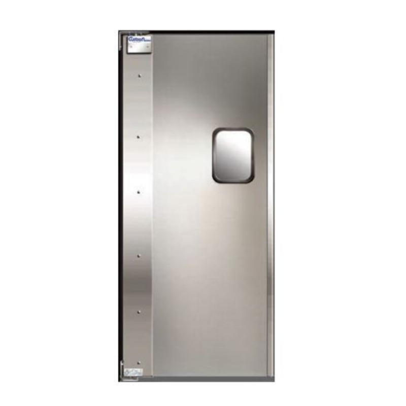 Curtron SPD-20-AL-DBL-3684 36" x 84" Service-Pro Series 20 Aluminum Swinging Door