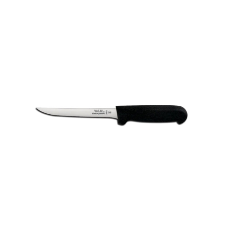 Dexter Russell 30501 6" Boning Knife w/ Black Plastic Handle, Carbon Steel - 12ea/Case