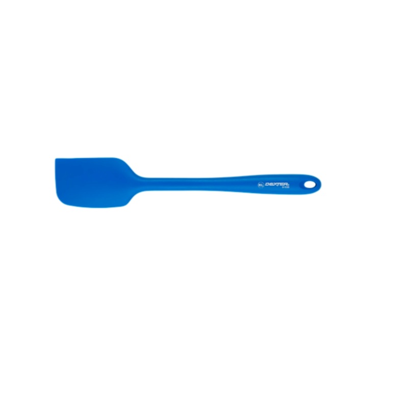 Dexter Russell 91530 11" Scraper Spatula - Silicone, Blue - 12ea/Case