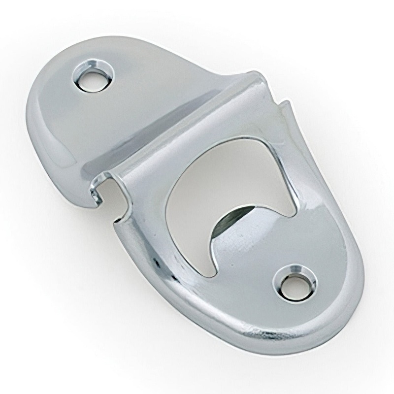 Royal Industries ROY 511  Wall Mount Bottle Opener Chrome