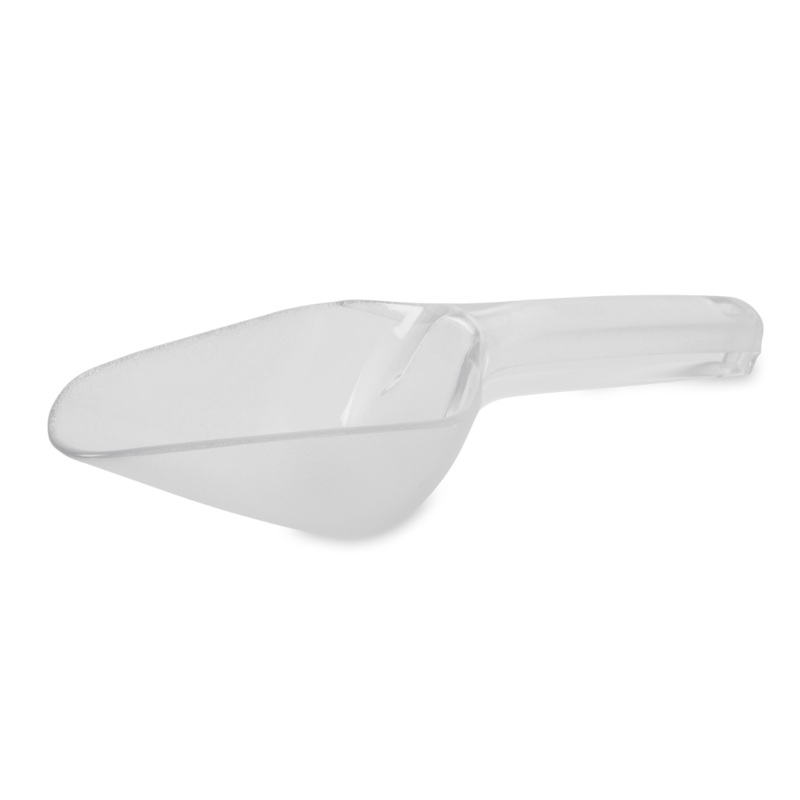 Rubbermaid FG288200CLR Bouncer Plastic Bar Scoop 6 oz. - Clear