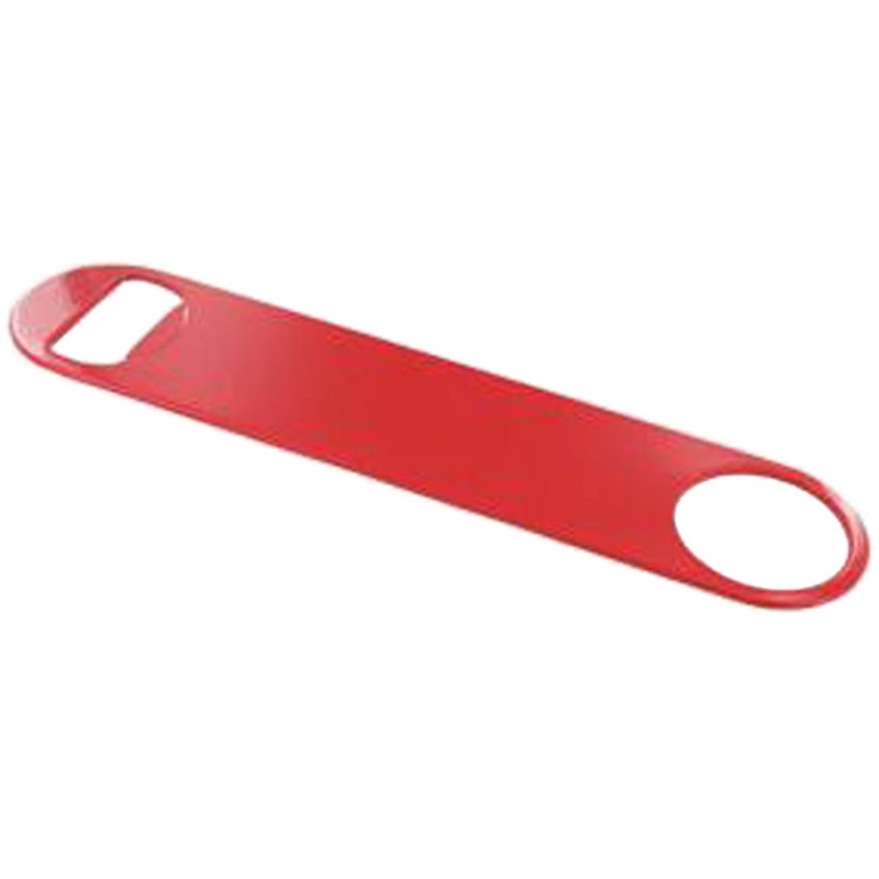 Spill-Stop 13-343 Powder Coated Super Bottle Opener 7" - Red