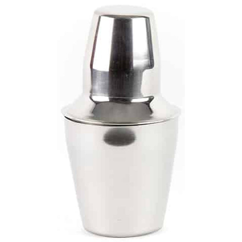 American Metalcraft CSJ108 3-Piece Stainless Steel Cocktail Shaker Set 8 oz.
