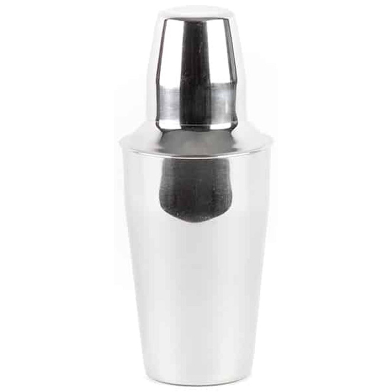 American Metalcraft CSJ116 3-Piece Stainless Steel Cocktail Shaker Set 16 oz.