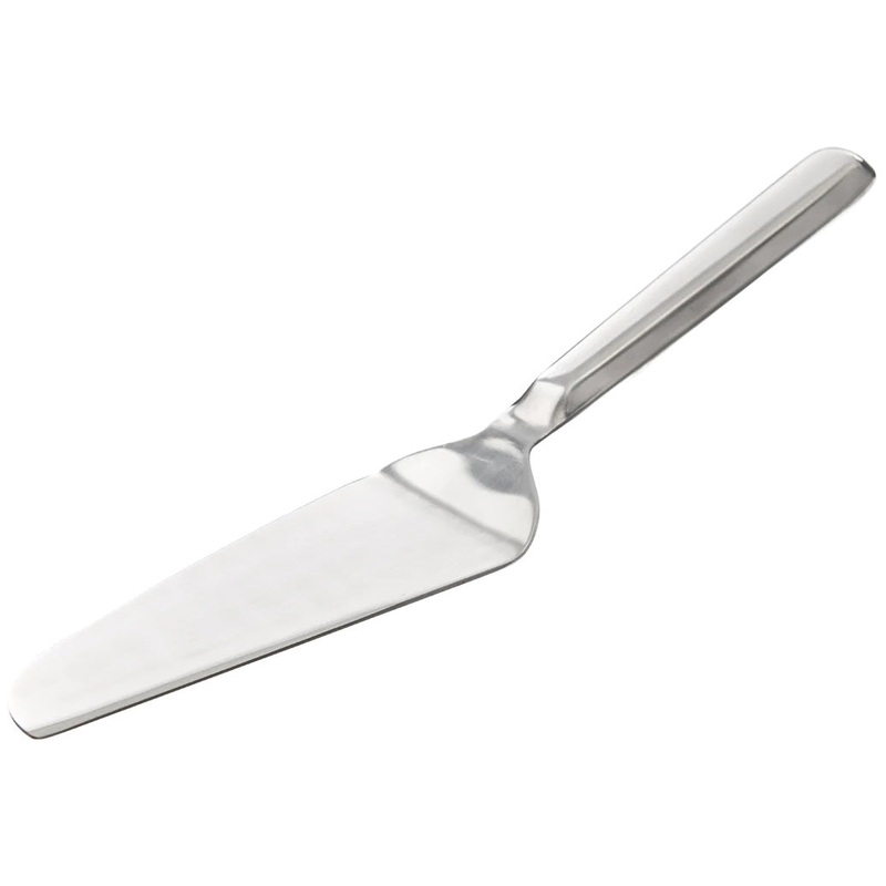 Browne 573158 Elite One-Piece Stainless Steel Pie / Pastry Server with Hollow Handle 11" OAL