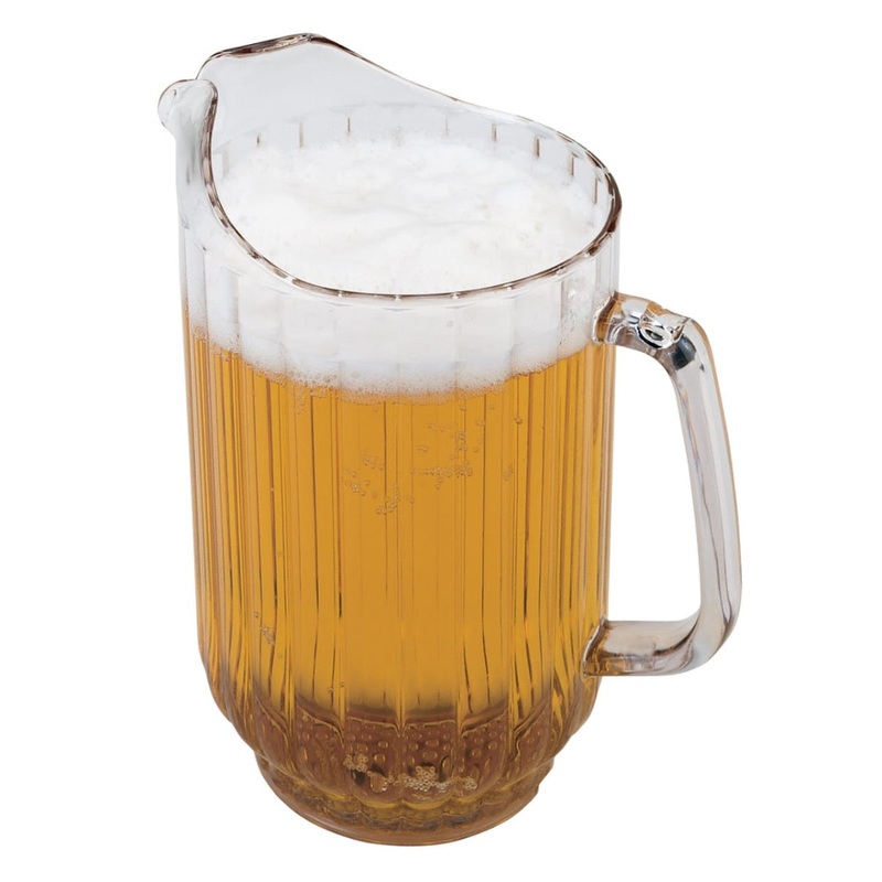 Cambro P480CW Camwear Pitcher 48 oz. - Clear