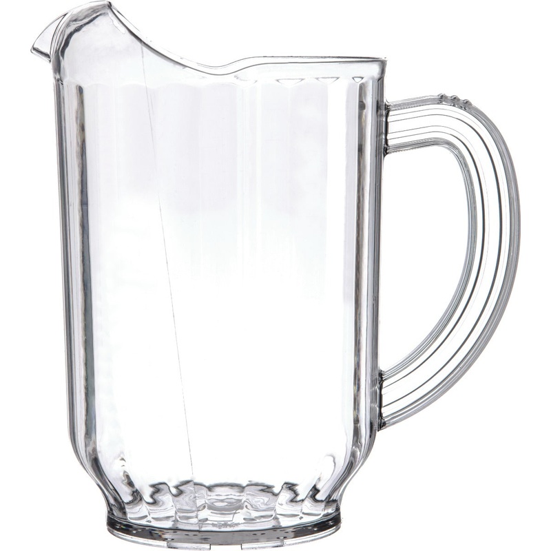 Carlisle 554007 VersaPour Pitcher 60 oz. - Clear