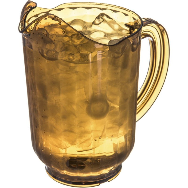 Carlisle 554013 VersaPour Pitcher 60 oz - Amber